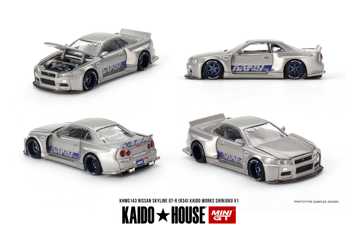 Kaido House - Nissan Skyline GT-R (R34) Kaido Works SHINJUKU V1 (KHMG143)