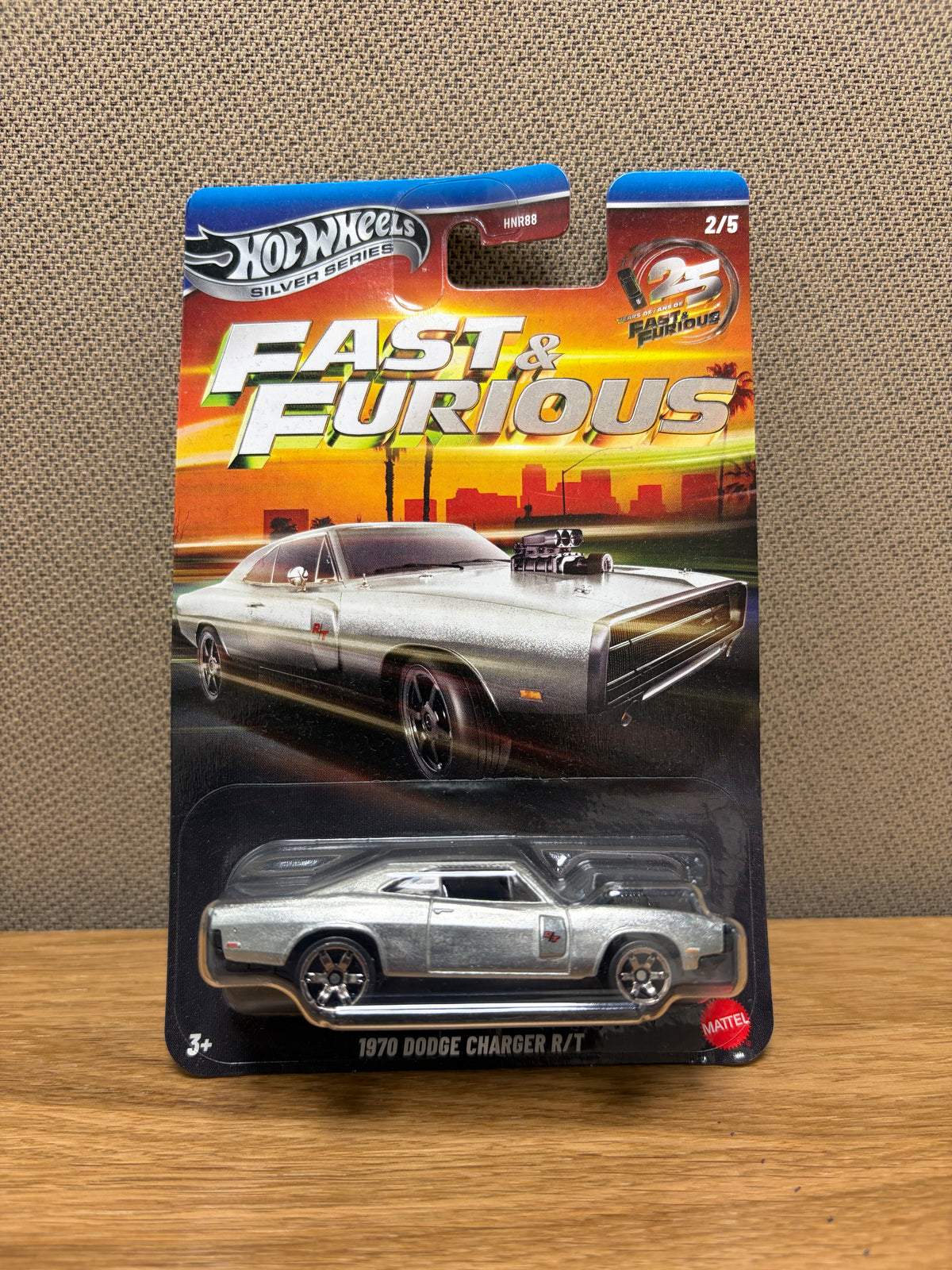 Hot Wheels Silver Series - 25 Years of Fast & Furious (Set of 5)