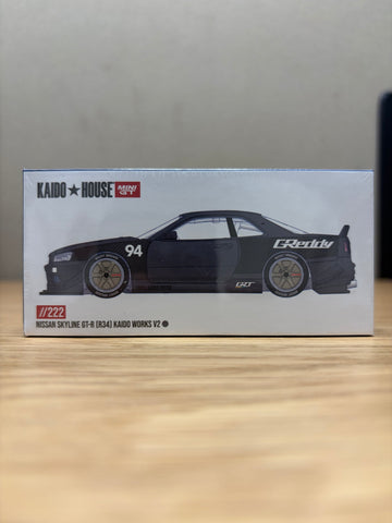 Kaido House - Kaido GT Nissan Skyline GT-R (R34) Kaido Works® Greddy V2 (KHMG222)