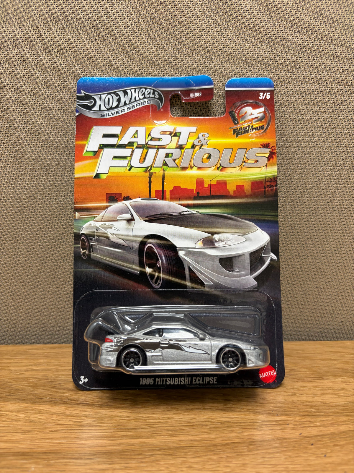 Hot Wheels Silver Series - 25 Years of Fast & Furious (Set of 5)