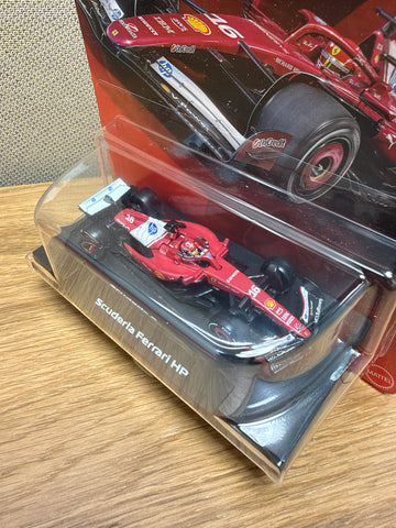 Hot Wheels Premium & Matchbox Skybusters Combo - Scuderia Ferrari HP #16 | Airbus Helicopters H130