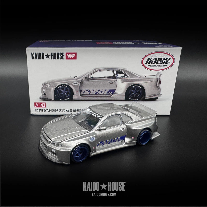 Kaido House - Nissan Skyline GT-R (R34) Kaido Works SHINJUKU V1 (KHMG143)