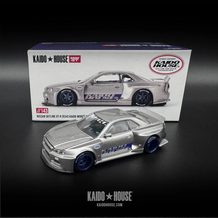 Kaido House - Nissan Skyline GT-R (R34) Kaido Works SHINJUKU V1 (KHMG143)