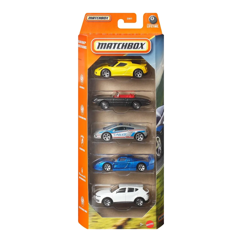 Matchbox - Italian Roads 5-Pack