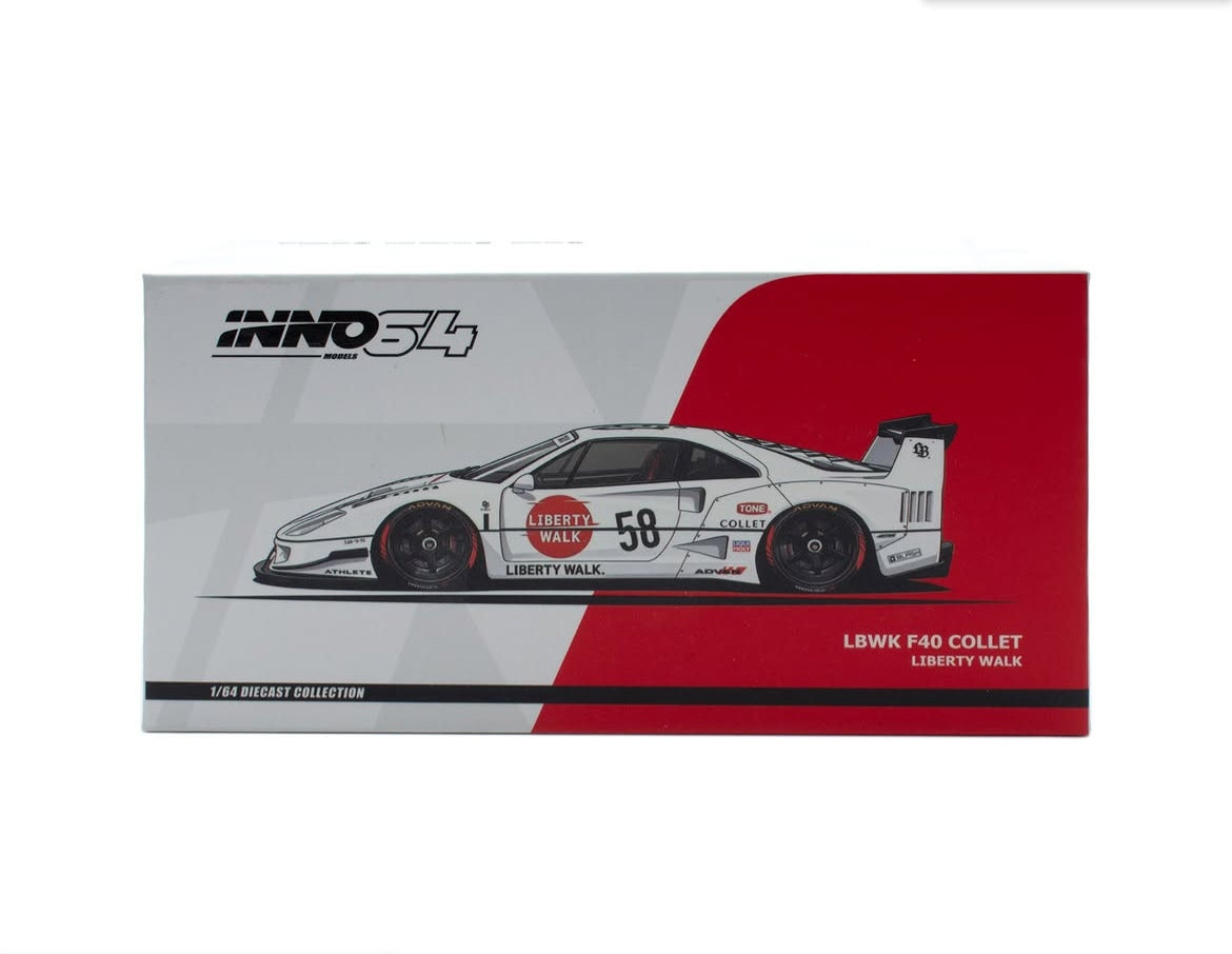 INNO64 - LBWK Ferrari F40 Collet (White)