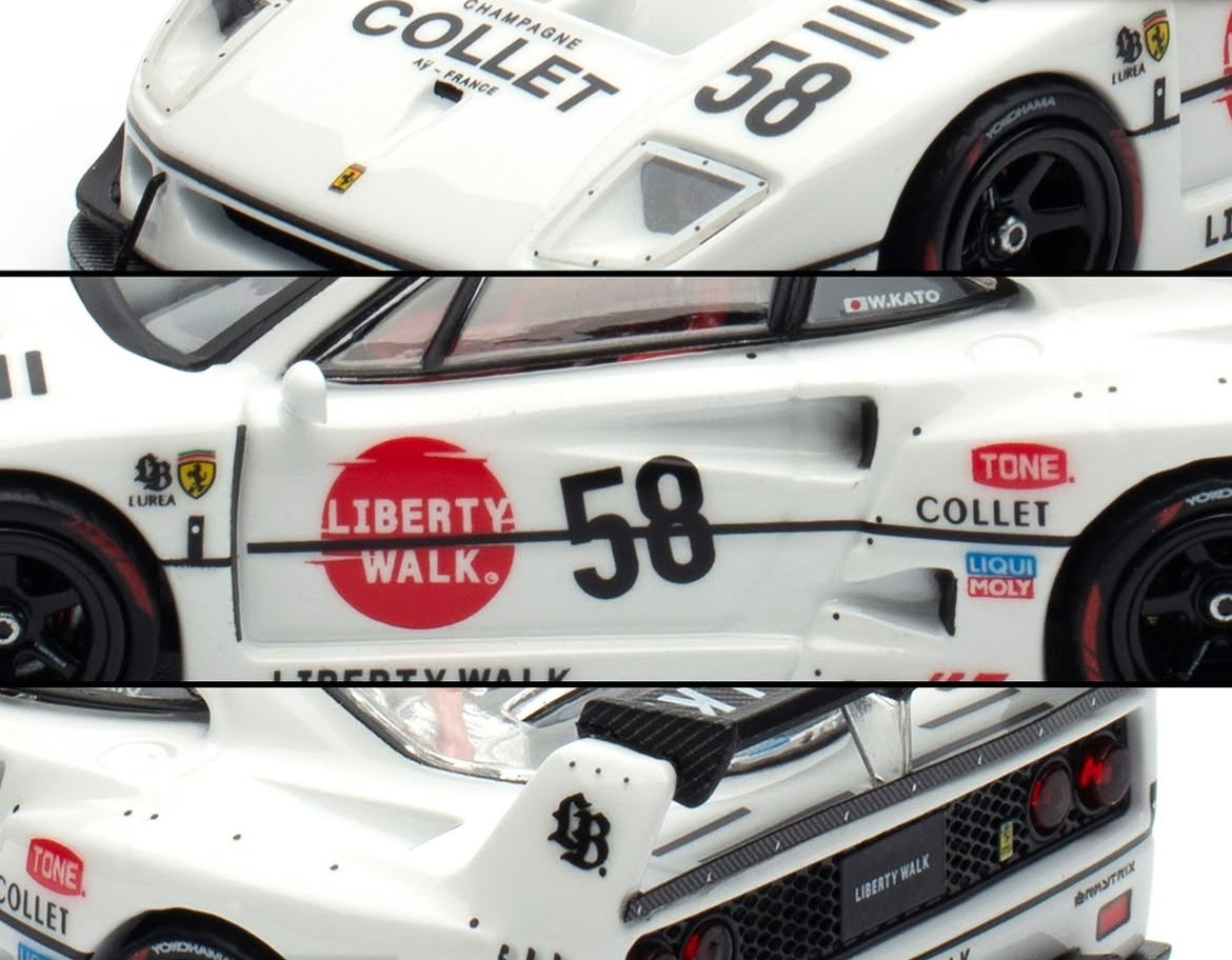 INNO64 - LBWK Ferrari F40 Collet (White)